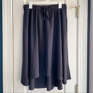 Lululemon Time to Flounce Skirt Size 10 Black